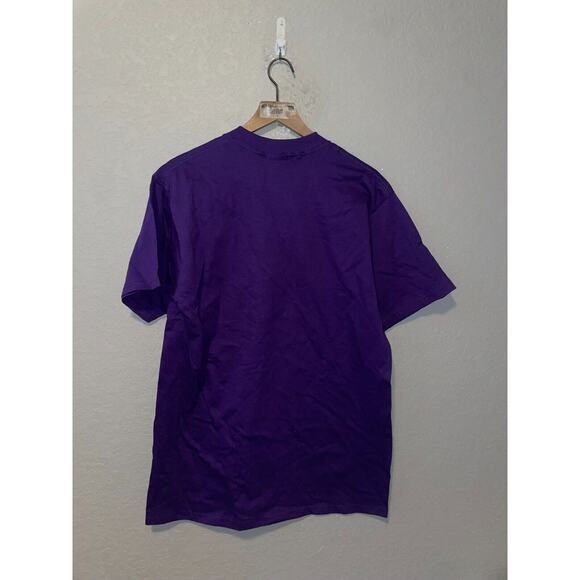 Vintage Utah Shirt Wildflower Humminbird Purple Graphic Jerzees Tee VTG 90s L - Picture 8 of 10